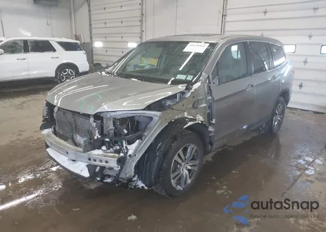 2017 Honda Pilot Ex-L из США, поврежденный, VIN 5FNYF6H58HB075840